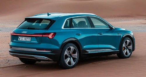 Exterior do Audi e-tron